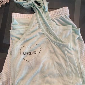 Two piece summer pajama set!